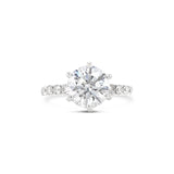 Our classic six prong engagement ring setting