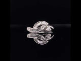 Baguette Diamond Arch Ring