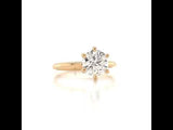 CLASSIC SIX PRONG SOLITAIRE ENGAGEMENT RING