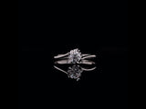 Heart shaped prong engagement ring video