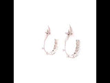 Diamond Swirl Earrings