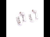 Channel Diamond Earrings