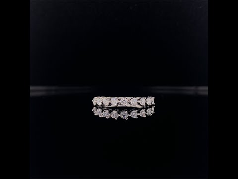 Diamond arrow eternity diamond ring video