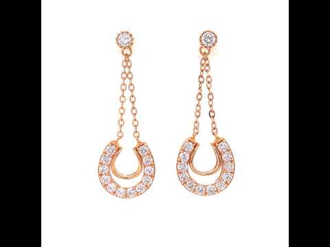 Diamond Arches Earrings
